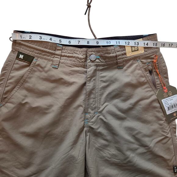 Howler Brothers Horizon Hybrid Shorts 2.0 NWT Sz 30 7.5" Length Color: Isotaupe - Picture 8 of 12